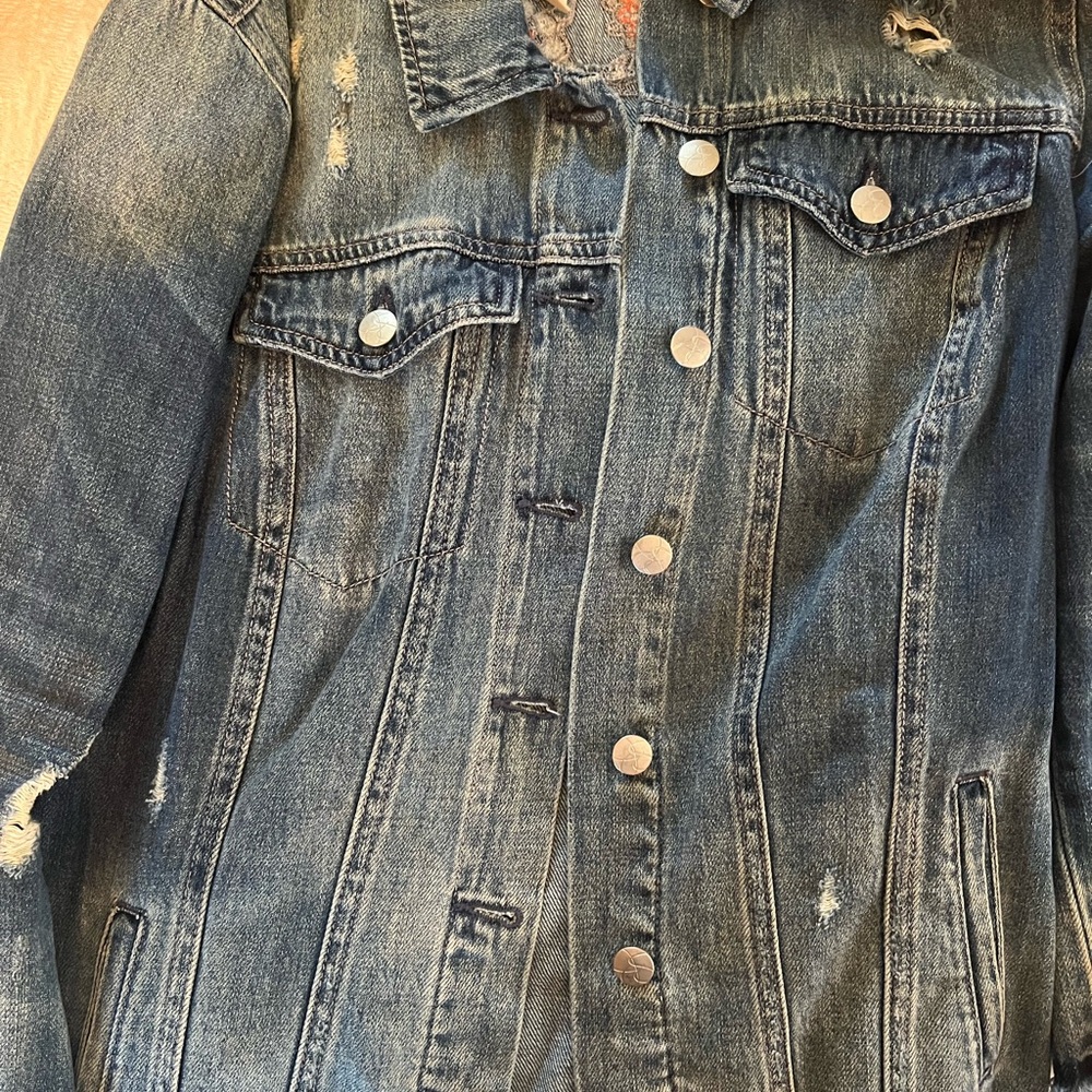 Jessica Simpson Blue Jean Jacket